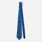 Powered by Coffee Neck Tie Krawatte (Vorderseite)