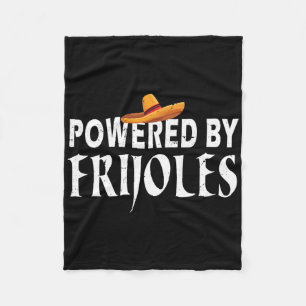 Powered by Frijoles Cinco de Mayo Mexican Kitchen Fleecedecke