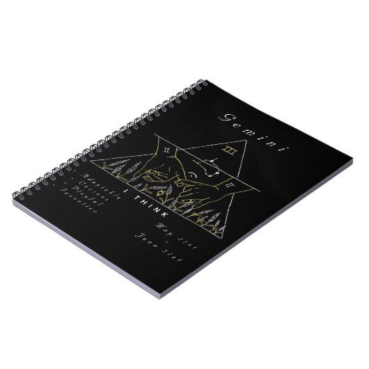 'Powered by Gemini' Notizblock (Linke Seite)