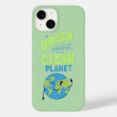 Powered by Green: Thrive with Nature" Case-Mate iPhone Hülle (Rückseite)