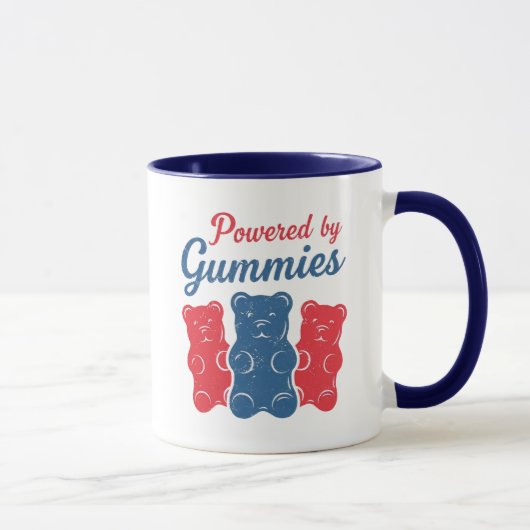 Powered By Gummies Tasse (Rechts)