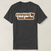 Powered by iced coffee 1 T-Shirt (Design vorne)