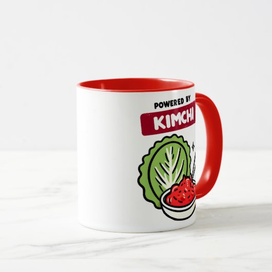 Powered by Kimchi Tasse (VorderseiteRechts)