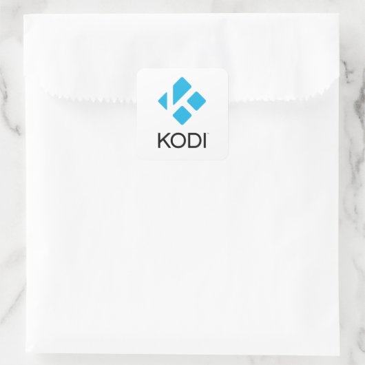 Powered by Kodi Stickers (Tasche)