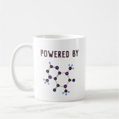 Powered by - Koffein Molekulare Struktur Kaffeetasse (Links)