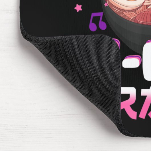Powered by Kpop und Ramen Kpop Kawaii Anime Gift G Mousepad (Ecke)