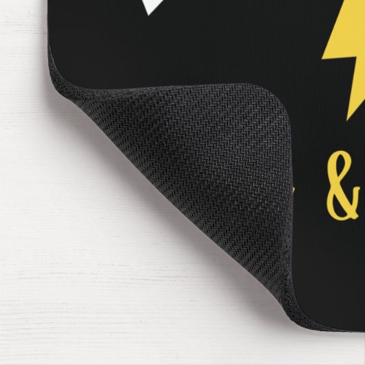 Powered by Mac und Cheese Mousepad (Ecke)