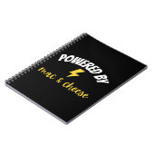 Powered by Mac und Cheese Notizblock (Linke Seite)