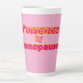 Powered by Menopause 1 Milchtasse (Vorderseite)