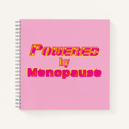 Powered by Menopause 1 Notizblock