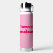 Powered by Menopause 1 Trinkflasche (Hinten)
