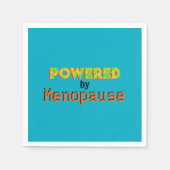 Powered by Menopause 3 Serviette (Vorderseite)