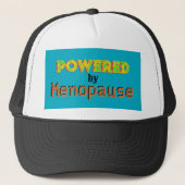 Powered by Menopause 3 Truckerkappe (Vorderseite)