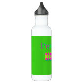 Powered by Menopause 6  Edelstahlflasche (Links)