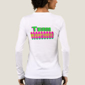 Powered by Menopause 6 Tri-Blend Shirt (Rückseite)