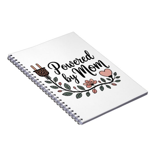 Powered By Mom Notizblock (Rechte Seite)