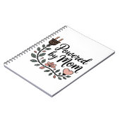 Powered By Mom Notizblock (Linke Seite)