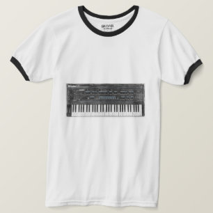 Powered by Oscillators – Vintage Vector Synth T-Shirt