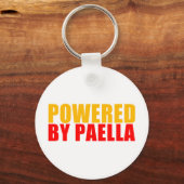 Powered by Paella Schlüsselanhänger (Vorderseite)