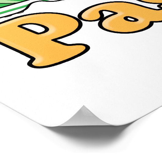 Powered by Pasta Runner Poster (Ecke)