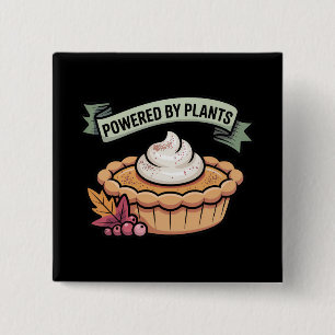 Powered by Pflanze Pumpkin Pie ・ Veganer Erntedank Button