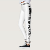 Powered by Pflanze Vegane schwarze Streifen minima Leggings (Links)