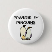 Powered by Pinguins Button (Vorderseite)