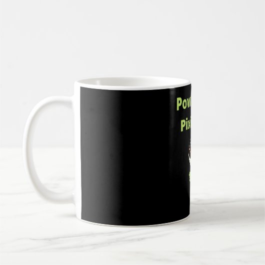 Powered by Pixie Dust Kaffeetasse (Links)