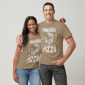 Powered by Pizza Funny Pizza Lover T-Shirt (Unisex)