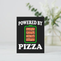 Powered by Pizza - Funny Pizza