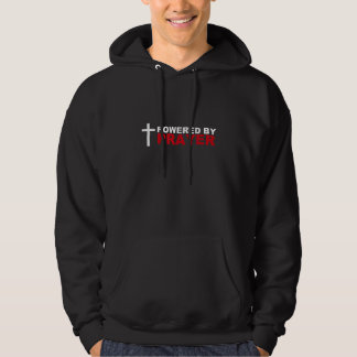 Powered by Prayer Novelty Christlich Short Sleeve  Hoodie
