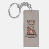 Powered by Pure Spite and Snackies Schlüsselanhänger (Vorderseite links)