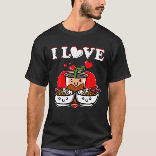 Powered by Ramen and Boba Bubble Tee (Vorderseite)