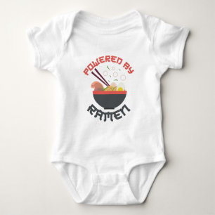 Powered by Ramen Baby Bodysuit Baby Strampler
