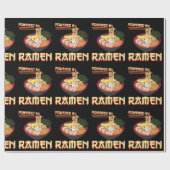 Powered by Ramen Japanisch Anime Noodles Geschenkpapier (Flach)