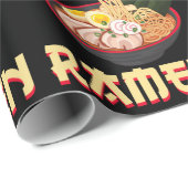 Powered by Ramen Japanisch Anime Noodles Geschenkpapier (Rolleneckpunkt)