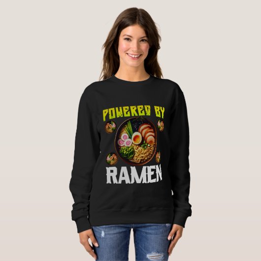 Powered by ramen sweatshirt (Vorne ganz)