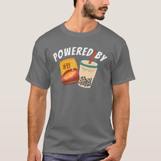 Powered by Ramen T-Shirt (Vorderseite)