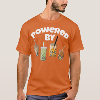 Powered by Ramen und Boba Anime Japanisch Noodle B T-Shirt