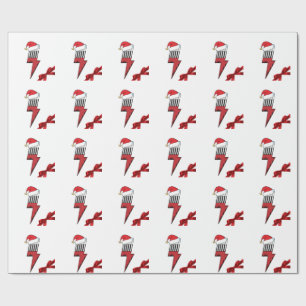 Powered by Sound Production Weihnachten Geschenkpapier