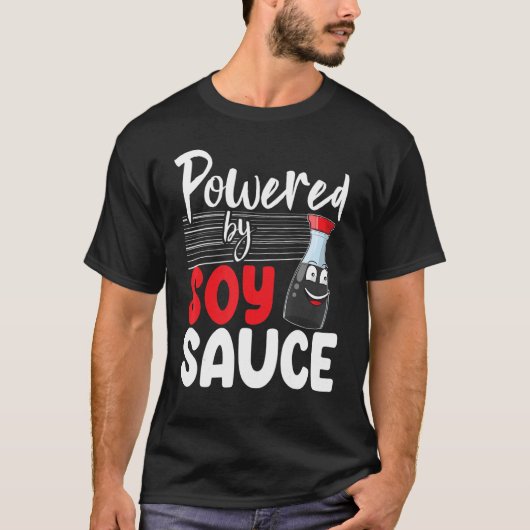 Powered by Soy Sauce Women Sauce Liebe Feinschmeck T-Shirt (Vorderseite)