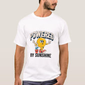 Powered by Sunshine Ökologisch Life T-Shirt (Vorderseite)