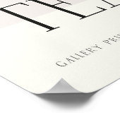 Powered by Tempeh Plant Based Kitchen Decor  Poster (Ecke)