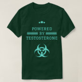 Powered By Testosterone T-Shirt (Design vorne)