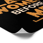 Powered By The Black Women Before Me Black History Poster (Ecke)