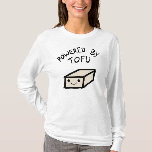 Powered by Tofu T-Shirt (Vorderseite)