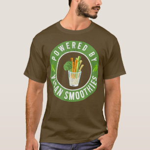 Powered by Vegan Smoothies perfekt für Vegetarier T-Shirt
