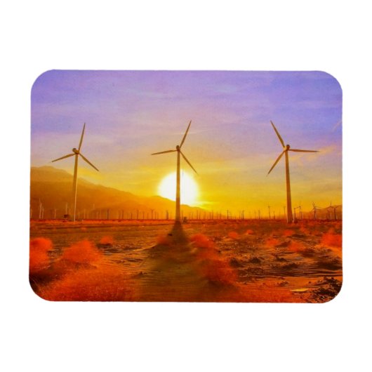 Powered by Wind Magnet (Horizontal)