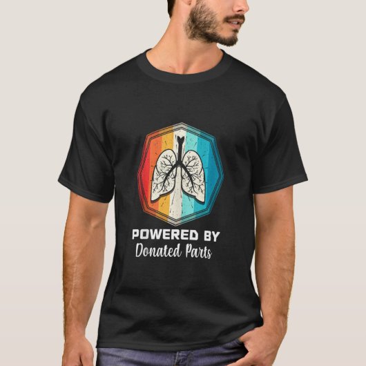 Powered Lung Transplantation Fighter Recipient Don T-Shirt (Vorderseite)