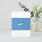 Powered Para Glider Postkarte (Stehend Vorderseite)